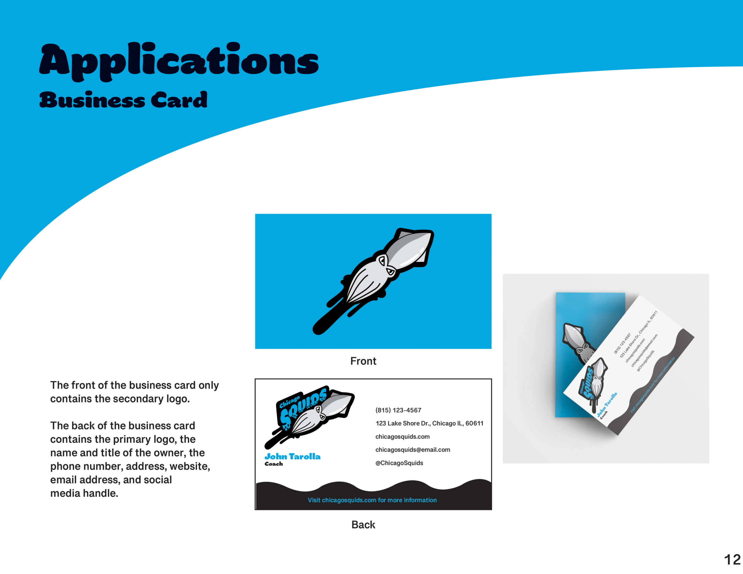 Squids Business Card