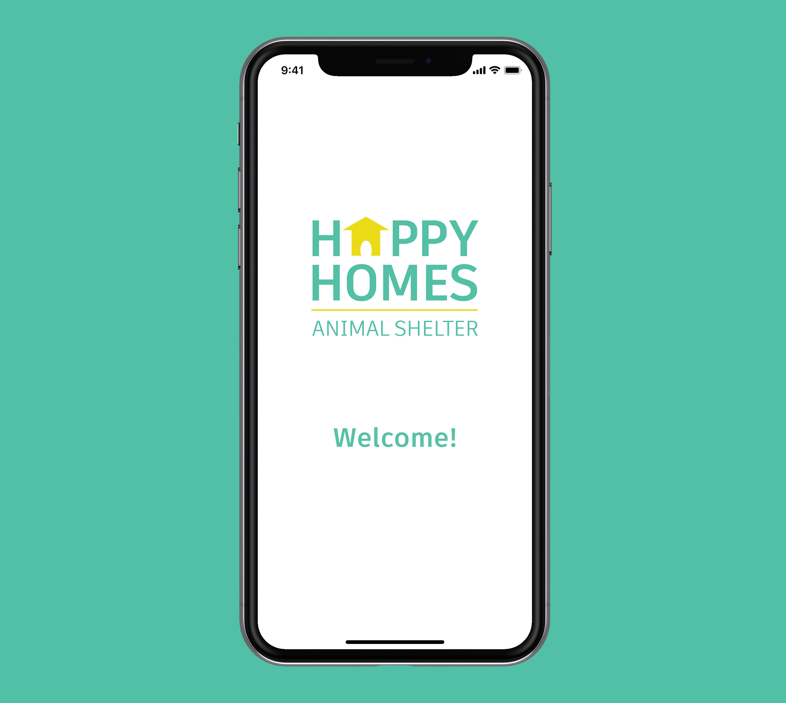 Happy Homes Animal Shelter UI/UX Design